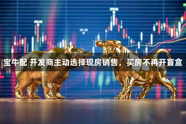 宝牛配 开发商主动选择现房销售，买房不再开盲盒