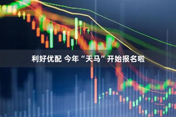 利好优配 今年“天马”开始报名啦