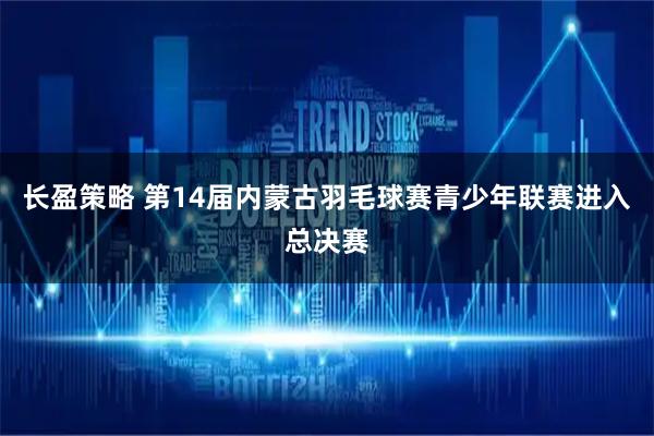 长盈策略 第14届内蒙古羽毛球赛青少年联赛进入总决赛